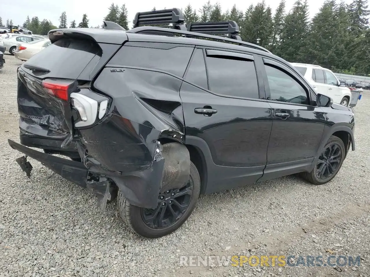 3 Photograph of a damaged car 3GKALVEV9ML348552 GMC TERRAIN 2021