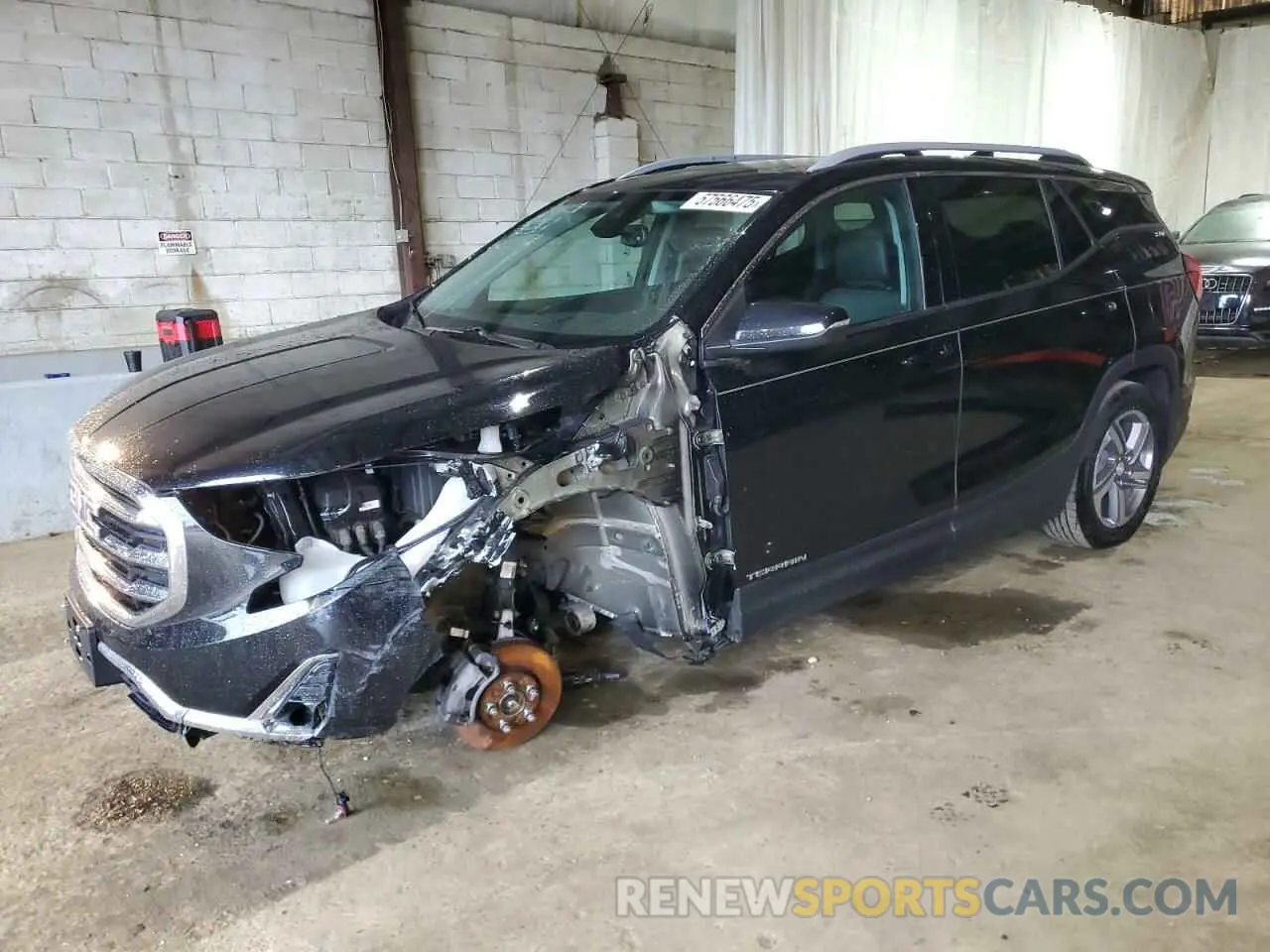 1 Photograph of a damaged car 3GKALVEV9ML382572 GMC TERRAIN 2021