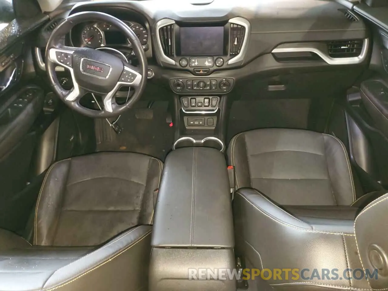 8 Photograph of a damaged car 3GKALVEV9ML382572 GMC TERRAIN 2021