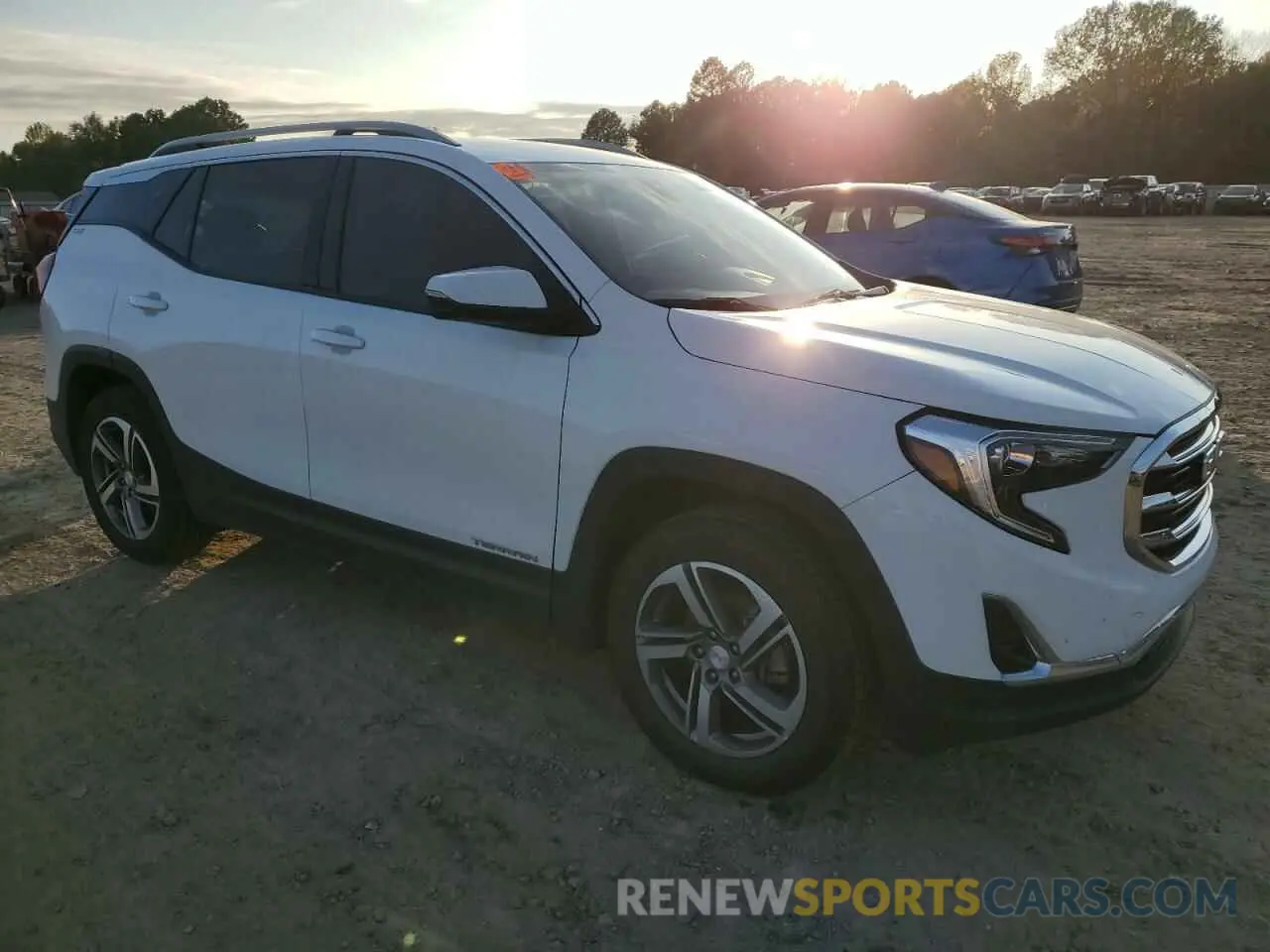 4 Photograph of a damaged car 3GKALVEV9ML390591 GMC TERRAIN 2021