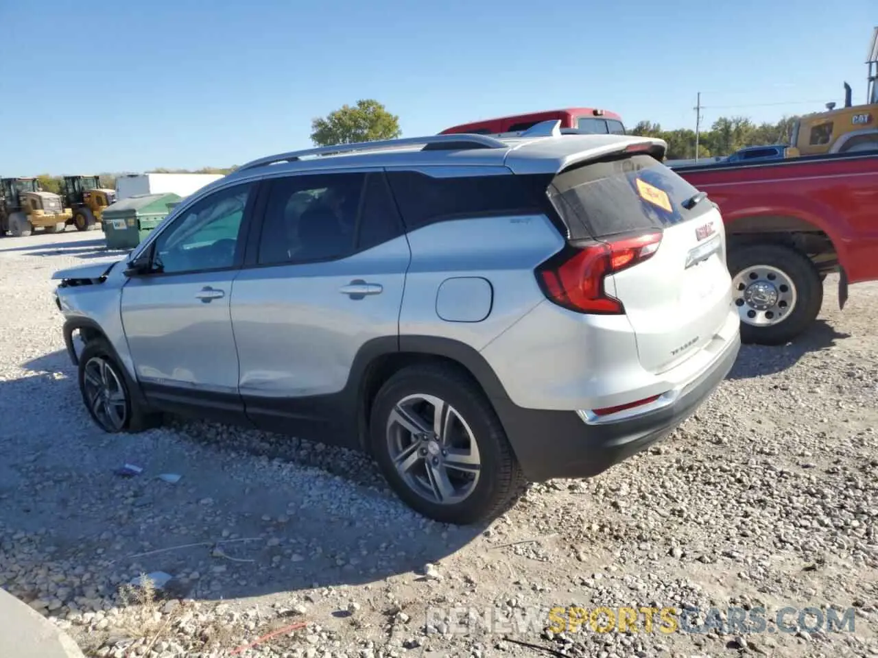 2 Photograph of a damaged car 3GKALVEVXML305676 GMC TERRAIN 2021