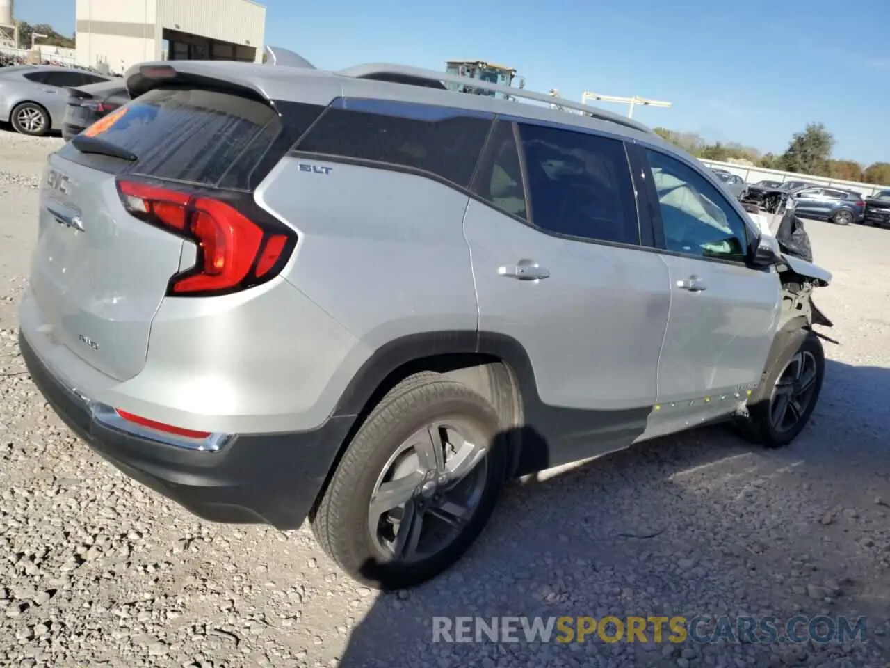 3 Photograph of a damaged car 3GKALVEVXML305676 GMC TERRAIN 2021