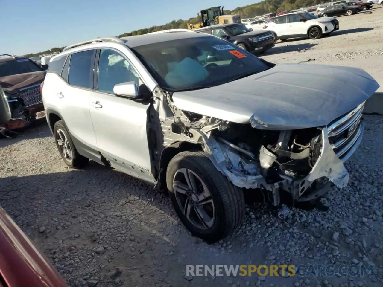 4 Photograph of a damaged car 3GKALVEVXML305676 GMC TERRAIN 2021