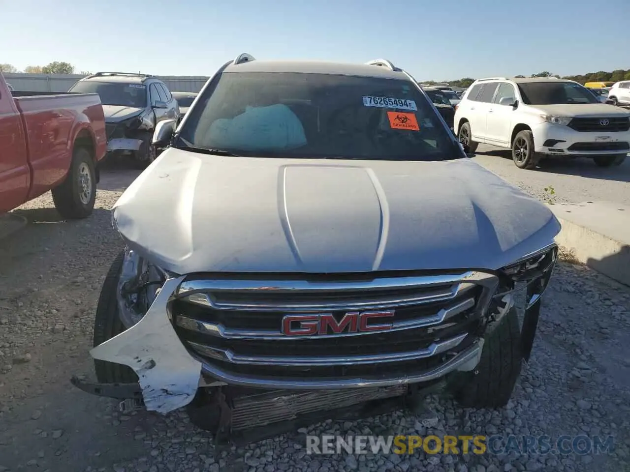 5 Photograph of a damaged car 3GKALVEVXML305676 GMC TERRAIN 2021