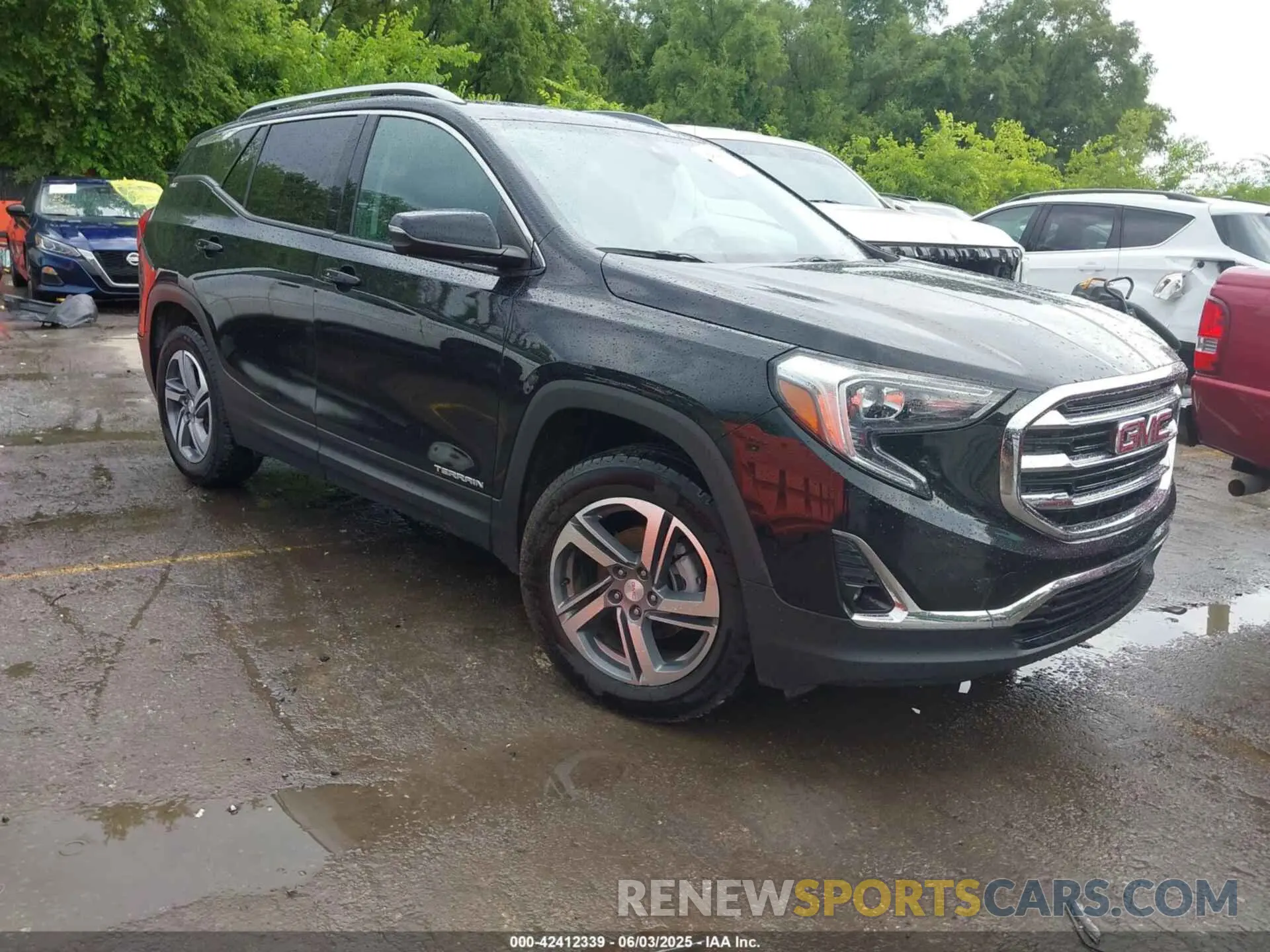 1 Photograph of a damaged car 3GKALVEVXML310893 GMC TERRAIN 2021