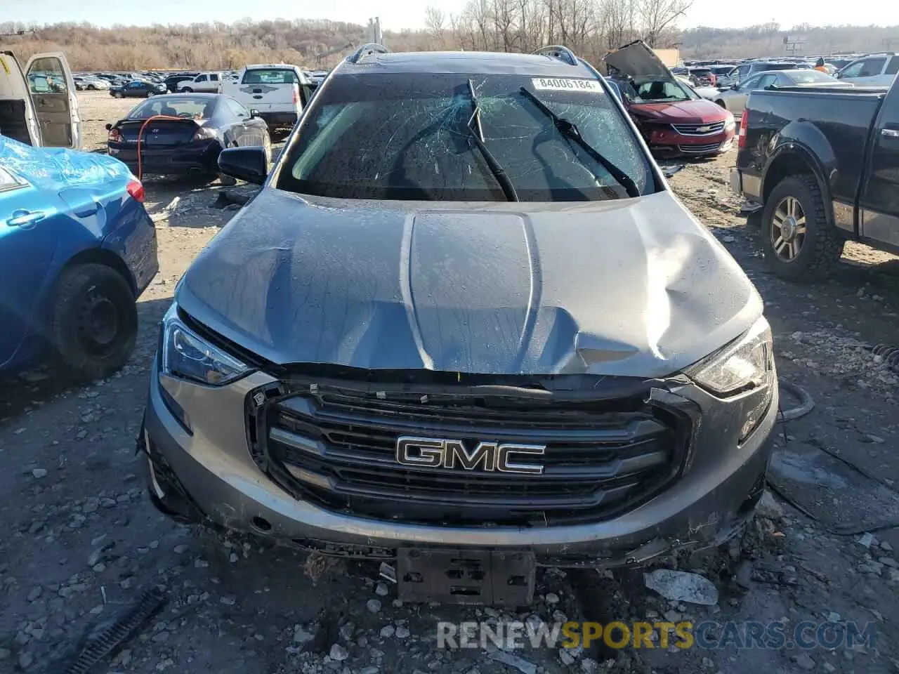 5 Photograph of a damaged car 3GKALVEVXML354425 GMC TERRAIN 2021
