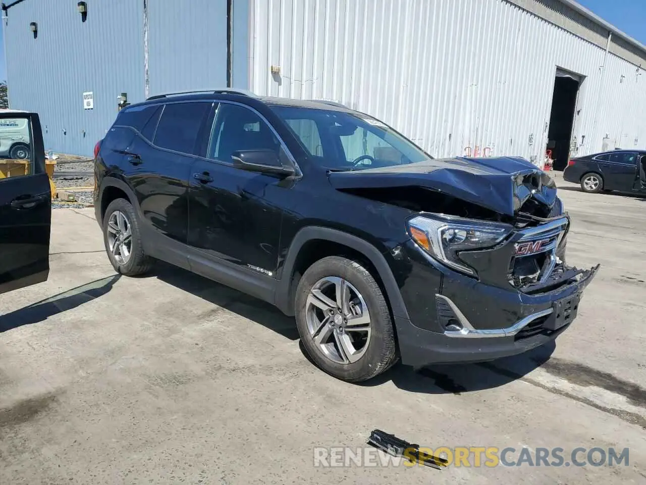 4 Фотография поврежденного автомобиля 3GKALVEVXML374867 GMC TERRAIN 2021
