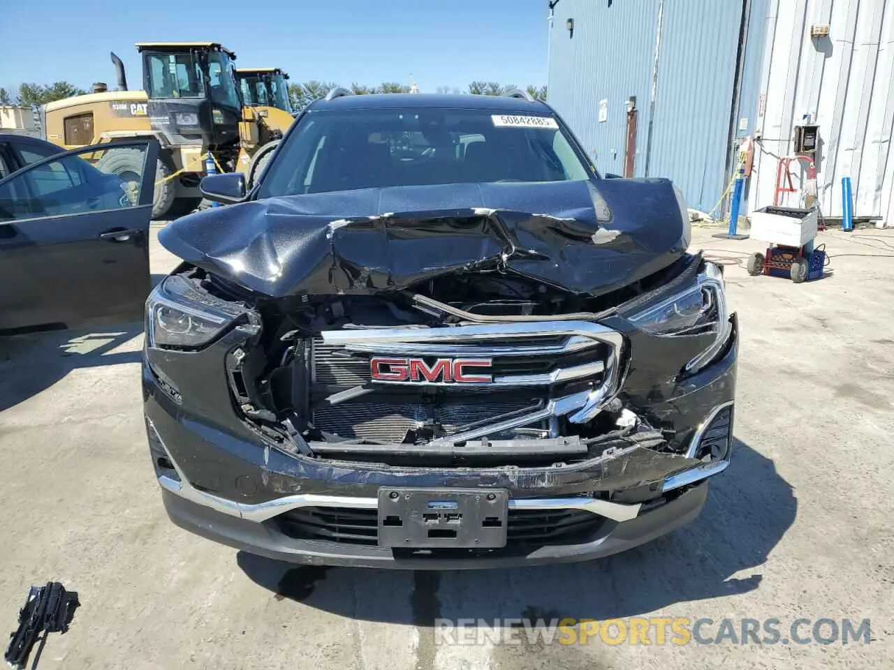 5 Фотография поврежденного автомобиля 3GKALVEVXML374867 GMC TERRAIN 2021