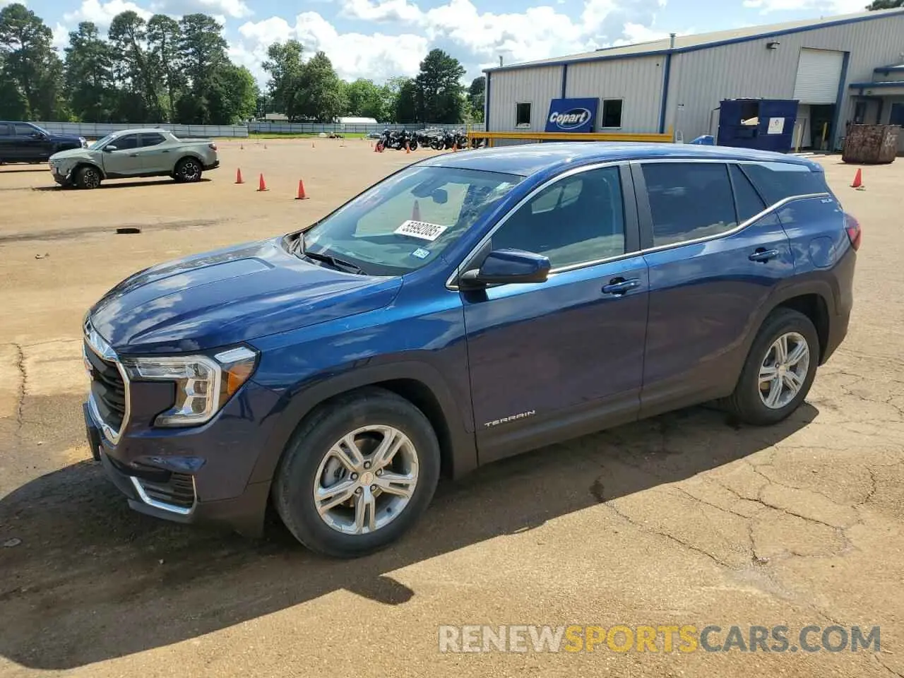 1 Photograph of a damaged car 3GKALMEV1NL125272 GMC TERRAIN 2022