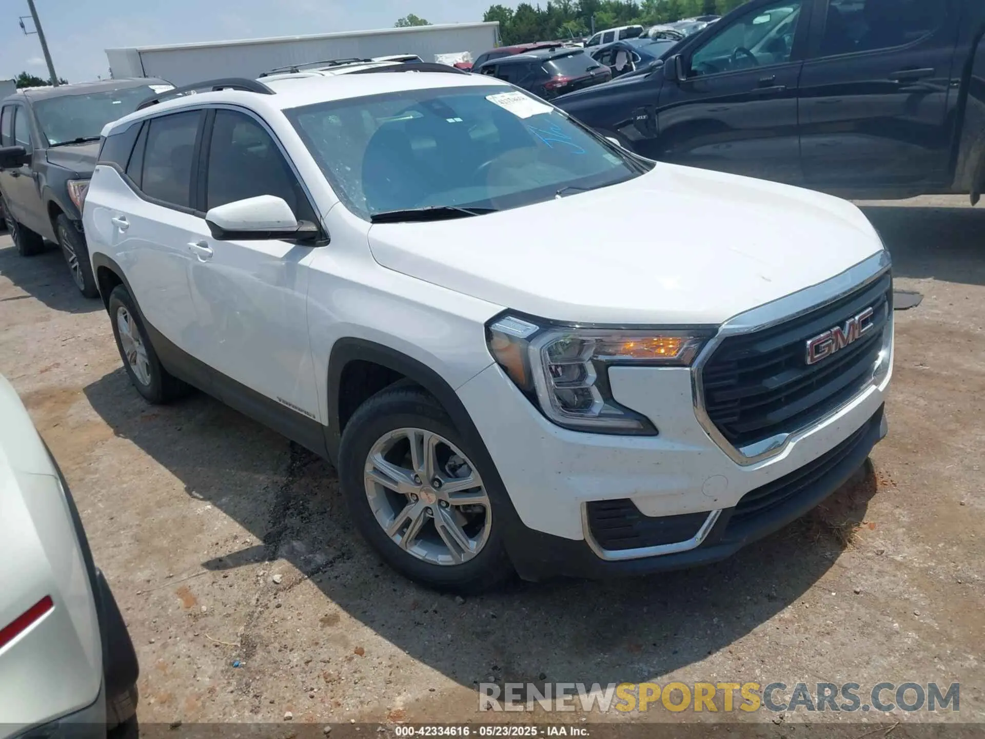 1 Photograph of a damaged car 3GKALMEV1NL138927 GMC TERRAIN 2022