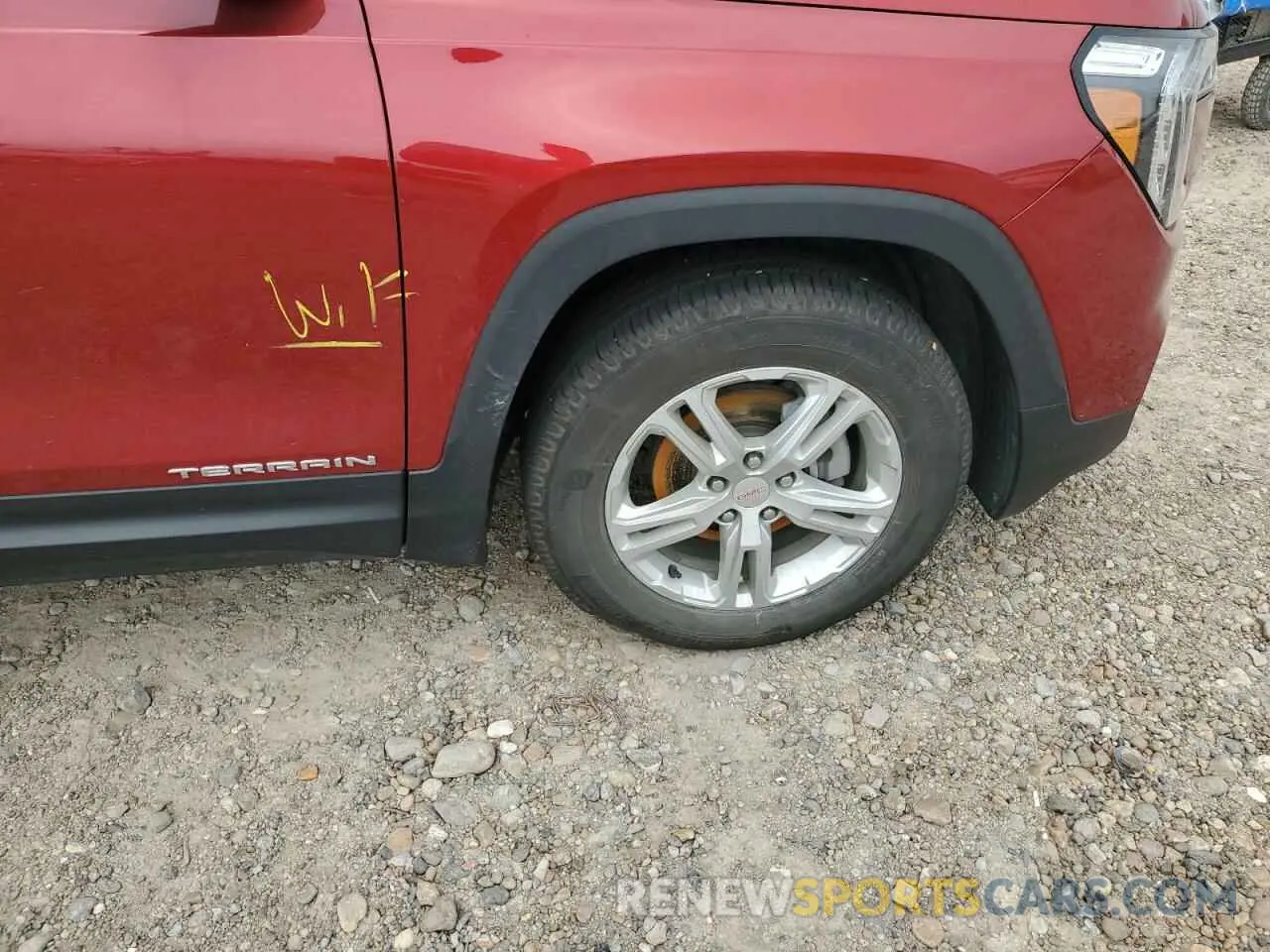 13 Photograph of a damaged car 3GKALMEV2NL201971 GMC TERRAIN 2022