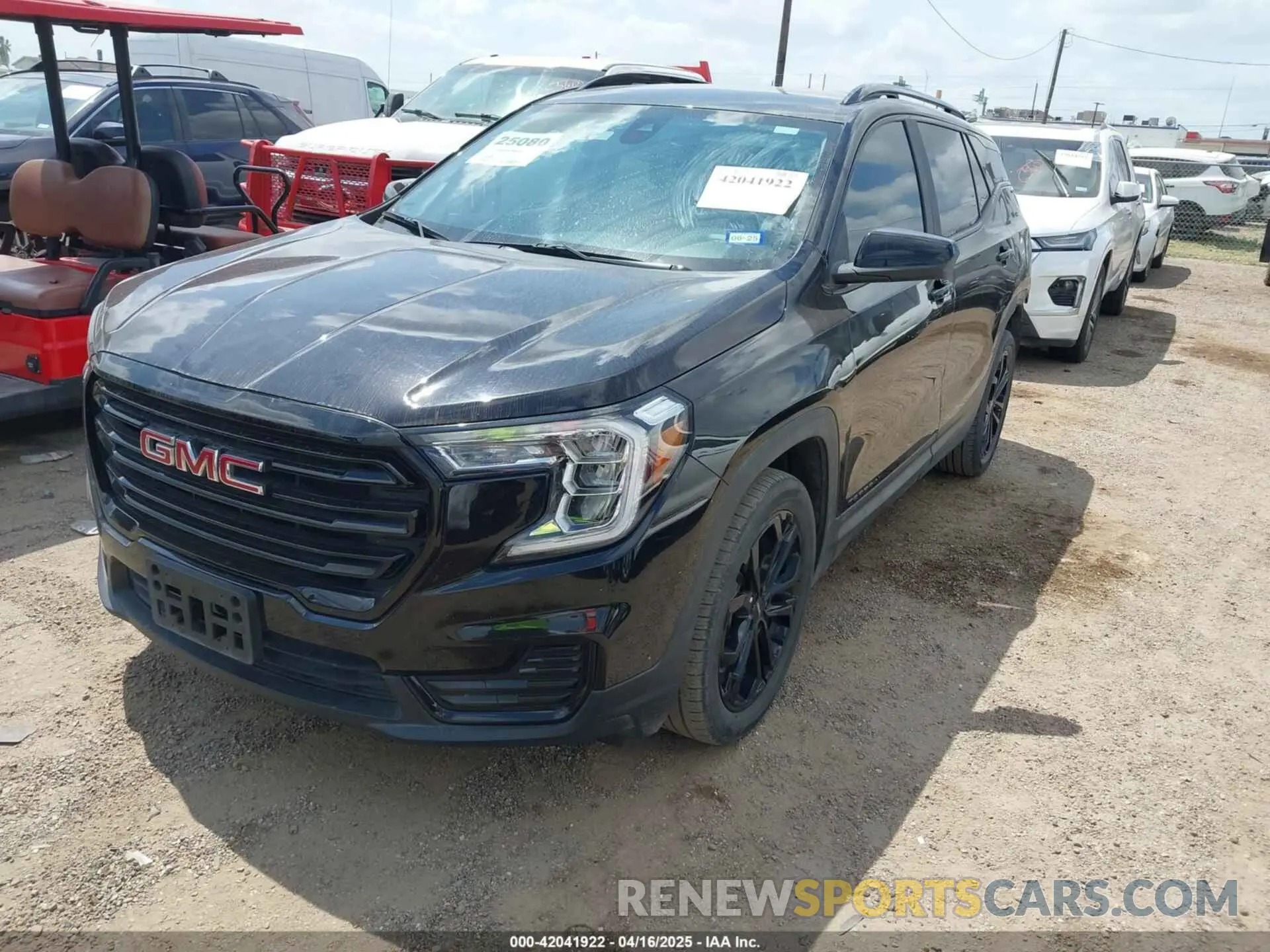 2 Фотография поврежденного автомобиля 3GKALMEV2NL204823 GMC TERRAIN 2022
