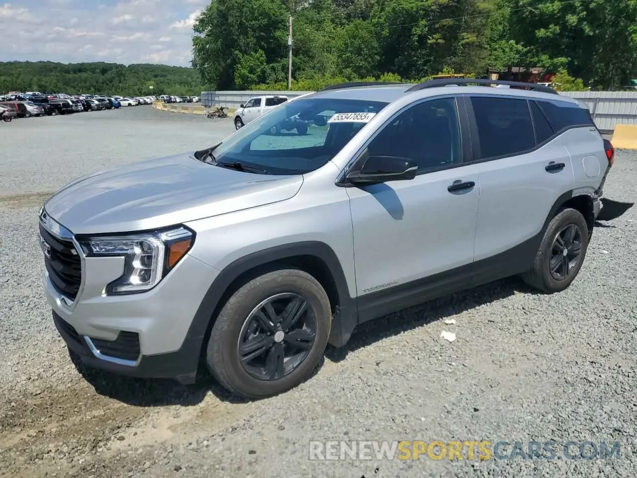 1 Photograph of a damaged car 3GKALMEV2NL209407 GMC TERRAIN 2022