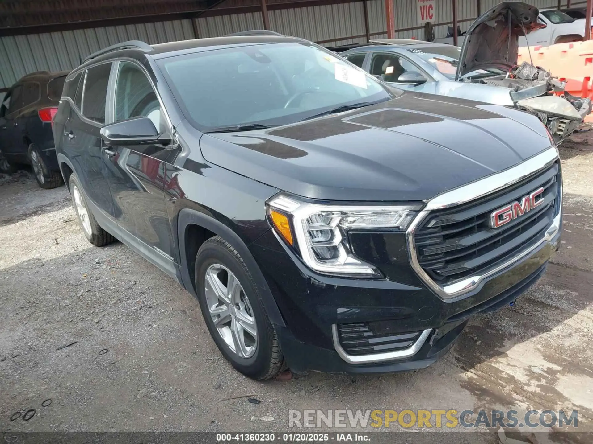 1 Photograph of a damaged car 3GKALMEV3NL108859 GMC TERRAIN 2022