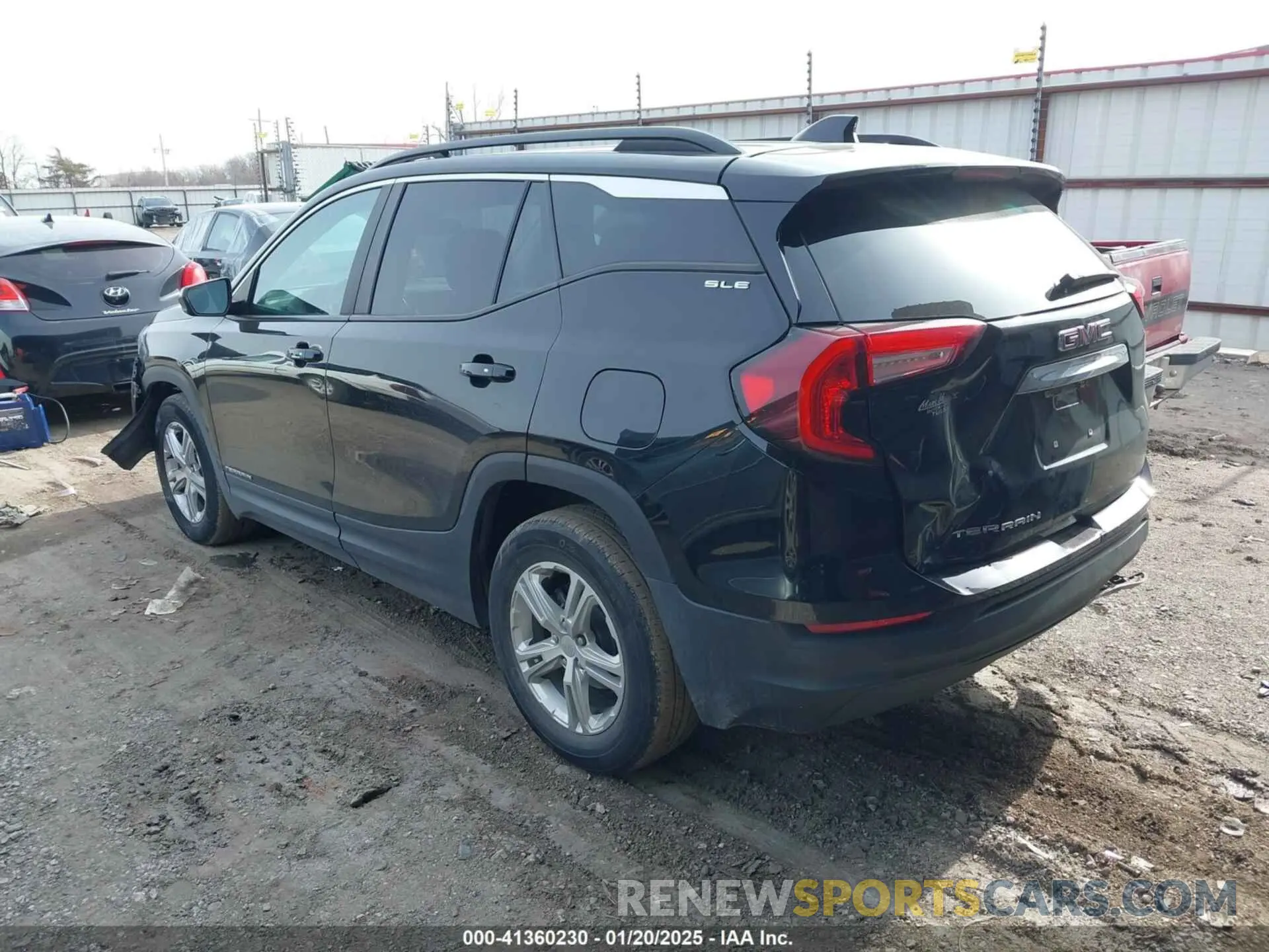 3 Photograph of a damaged car 3GKALMEV3NL108859 GMC TERRAIN 2022