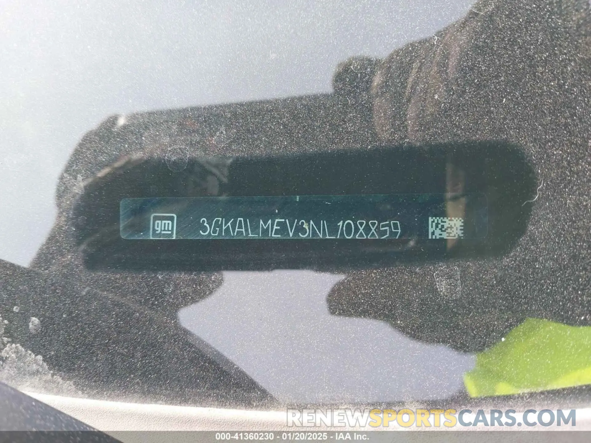 9 Photograph of a damaged car 3GKALMEV3NL108859 GMC TERRAIN 2022