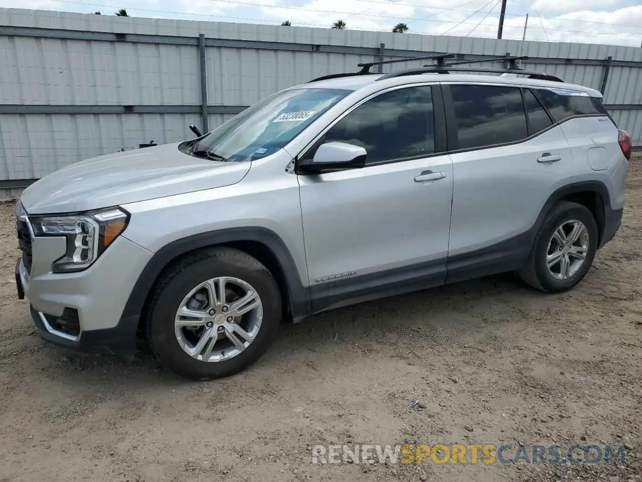 1 Photograph of a damaged car 3GKALMEV3NL108960 GMC TERRAIN 2022