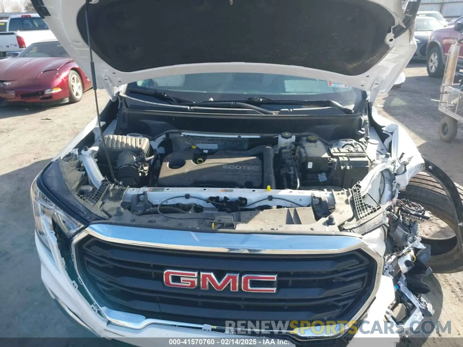 10 Photograph of a damaged car 3GKALMEV3NL140632 GMC TERRAIN 2022