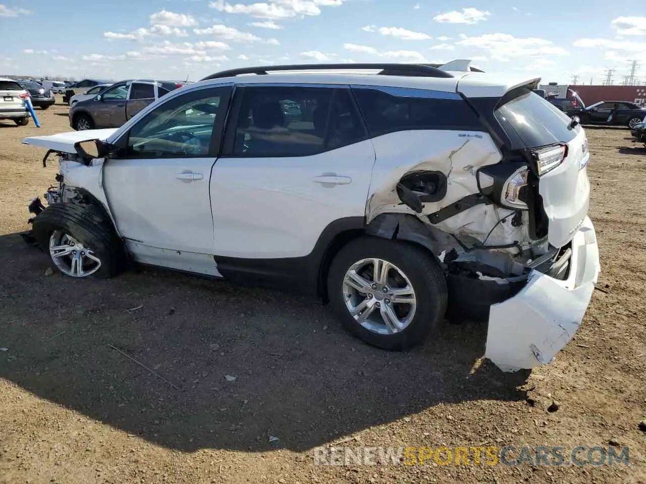 2 Фотография поврежденного автомобиля 3GKALMEV3NL306843 GMC TERRAIN 2022