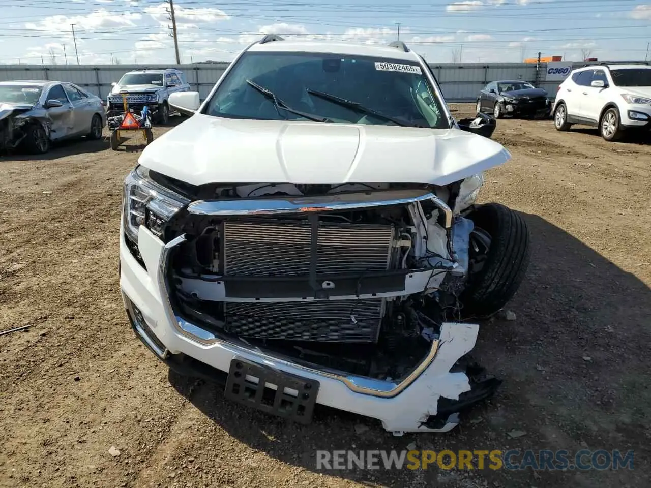 5 Фотография поврежденного автомобиля 3GKALMEV3NL306843 GMC TERRAIN 2022