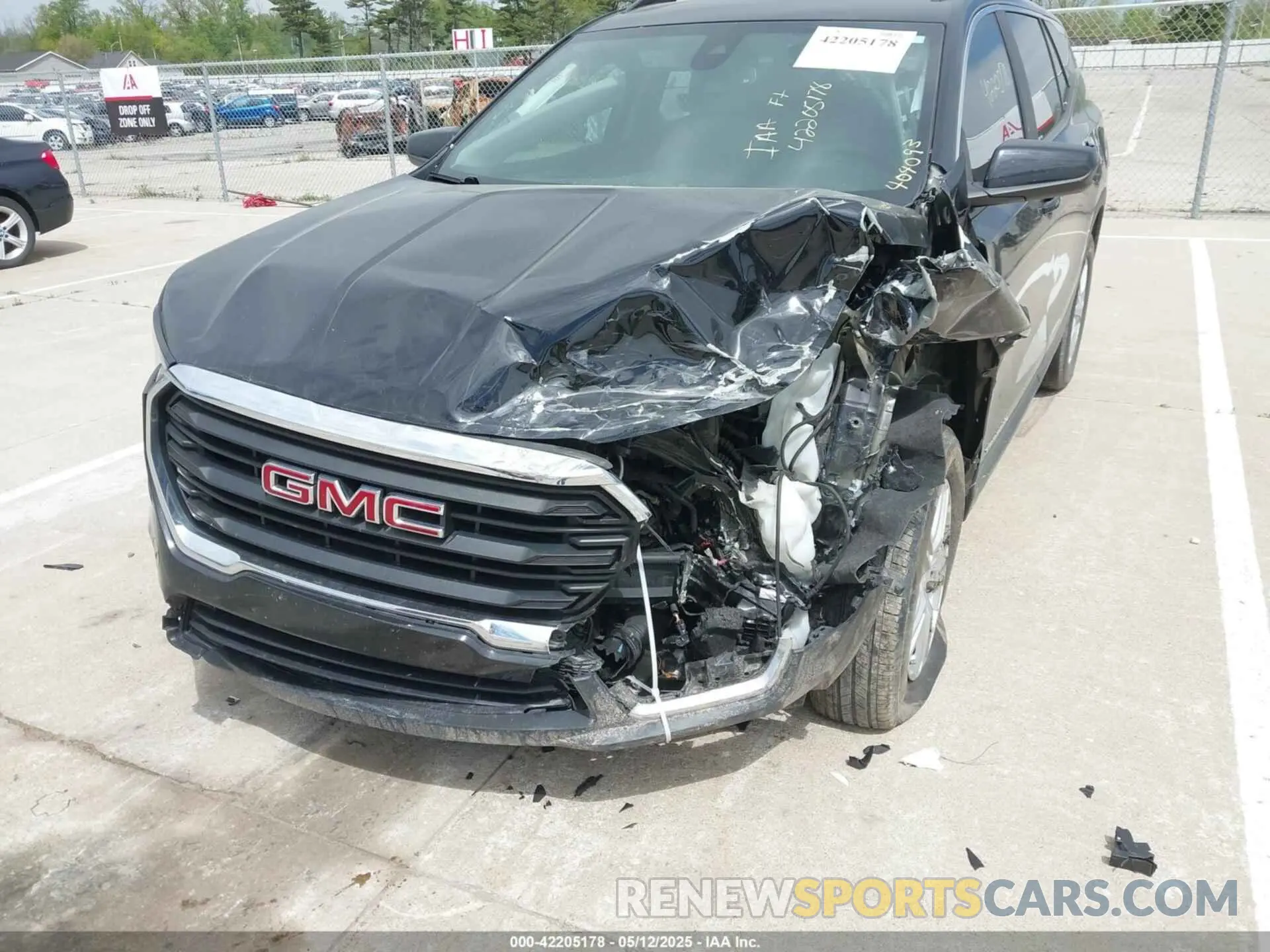 6 Фотография поврежденного автомобиля 3GKALMEV4NL274386 GMC TERRAIN 2022