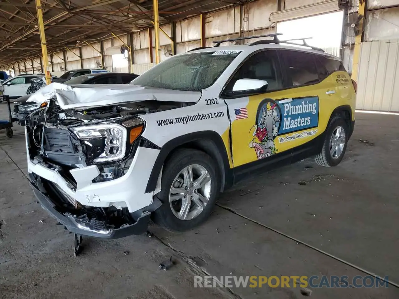 1 Фотография поврежденного автомобиля 3GKALMEV5NL297966 GMC TERRAIN 2022