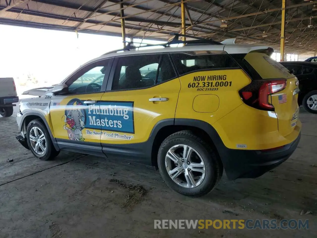 2 Фотография поврежденного автомобиля 3GKALMEV5NL297966 GMC TERRAIN 2022