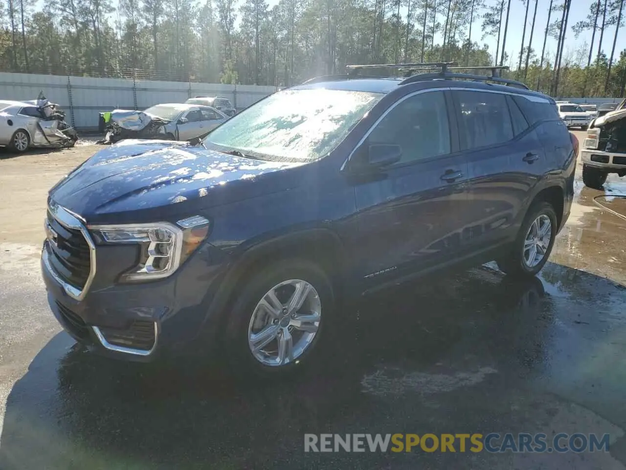 1 Фотография поврежденного автомобиля 3GKALMEV6NL139426 GMC TERRAIN 2022