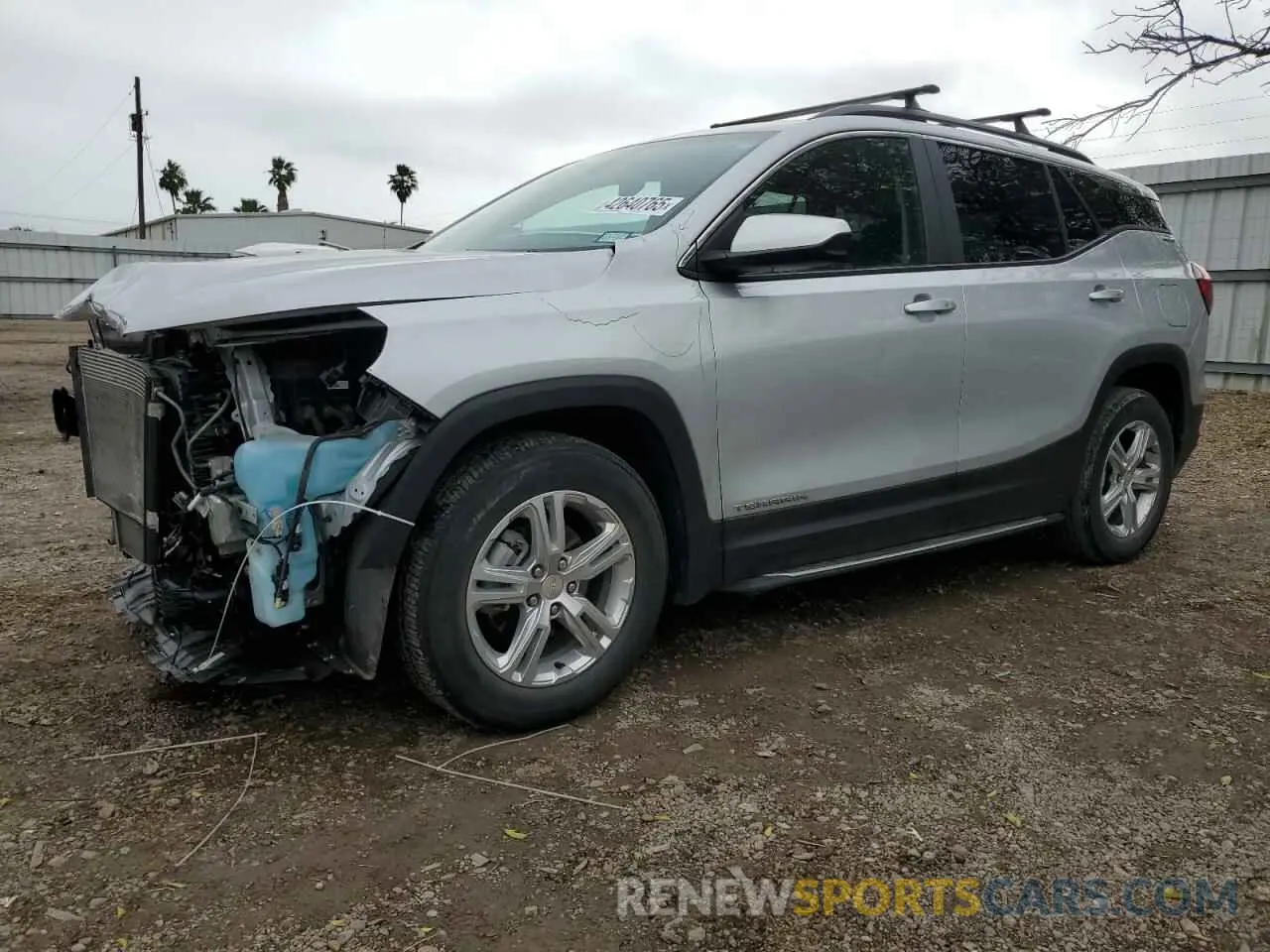 1 Photograph of a damaged car 3GKALMEV6NL143864 GMC TERRAIN 2022