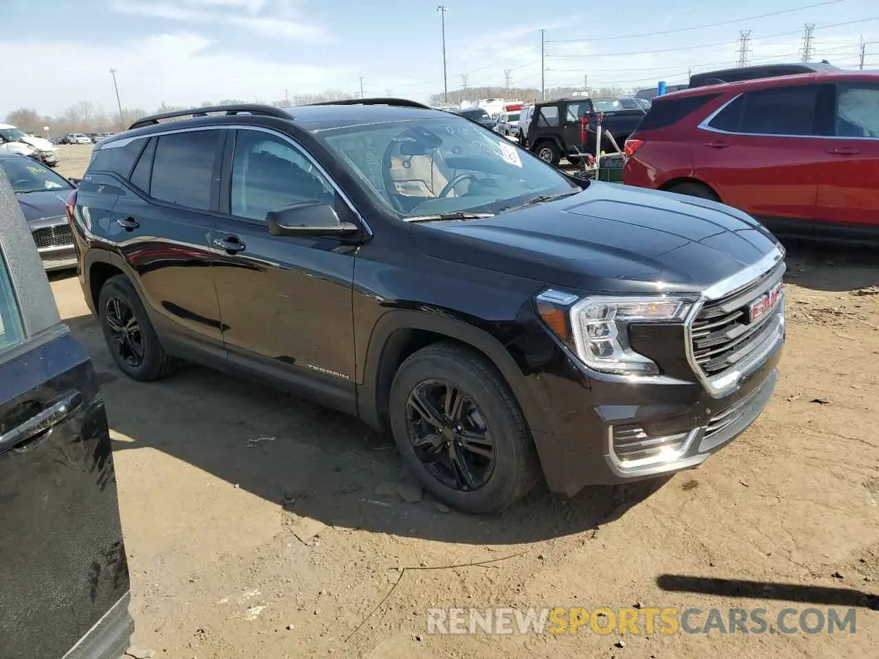 4 Photograph of a damaged car 3GKALMEV6NL271473 GMC TERRAIN 2022