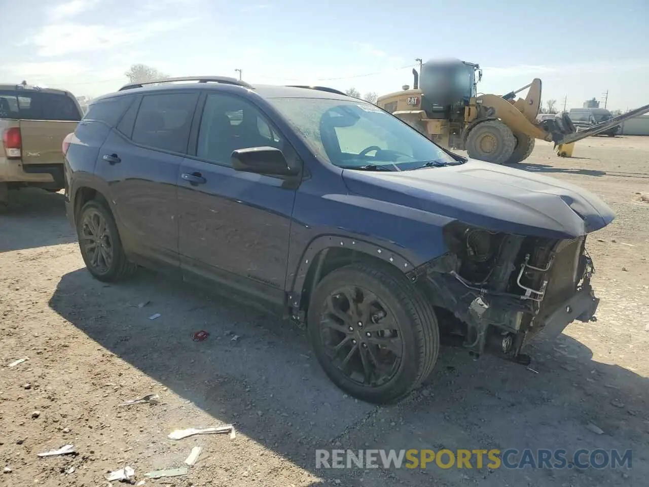 4 Photograph of a damaged car 3GKALMEV6NL282151 GMC TERRAIN 2022