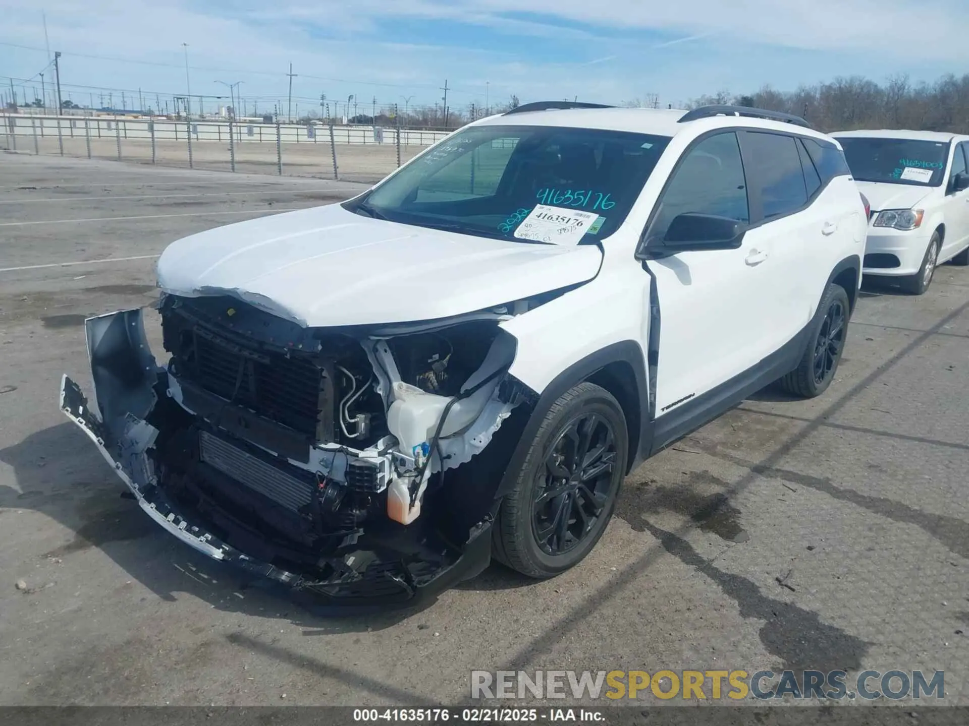 14 Photograph of a damaged car 3GKALMEV6NL309218 GMC TERRAIN 2022
