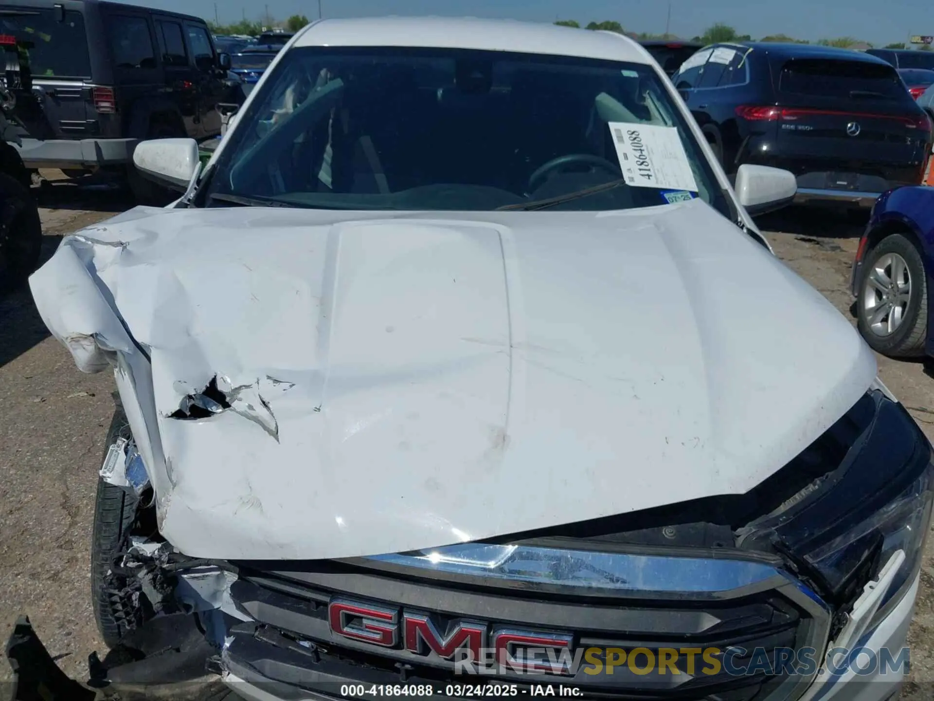 10 Photograph of a damaged car 3GKALMEV8NL109103 GMC TERRAIN 2022