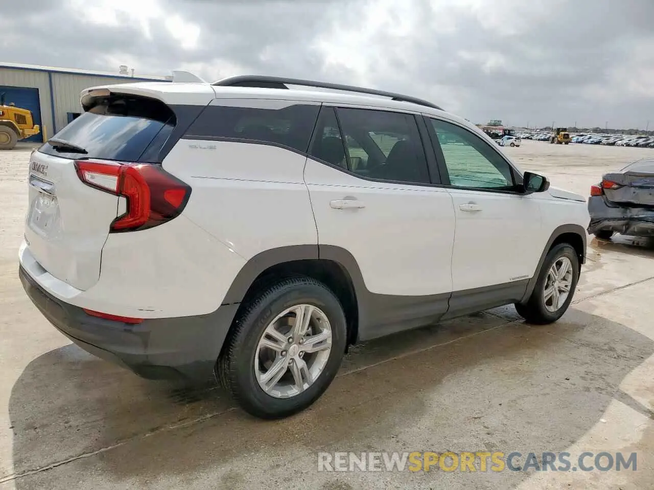 3 Photograph of a damaged car 3GKALMEV8NL279431 GMC TERRAIN 2022
