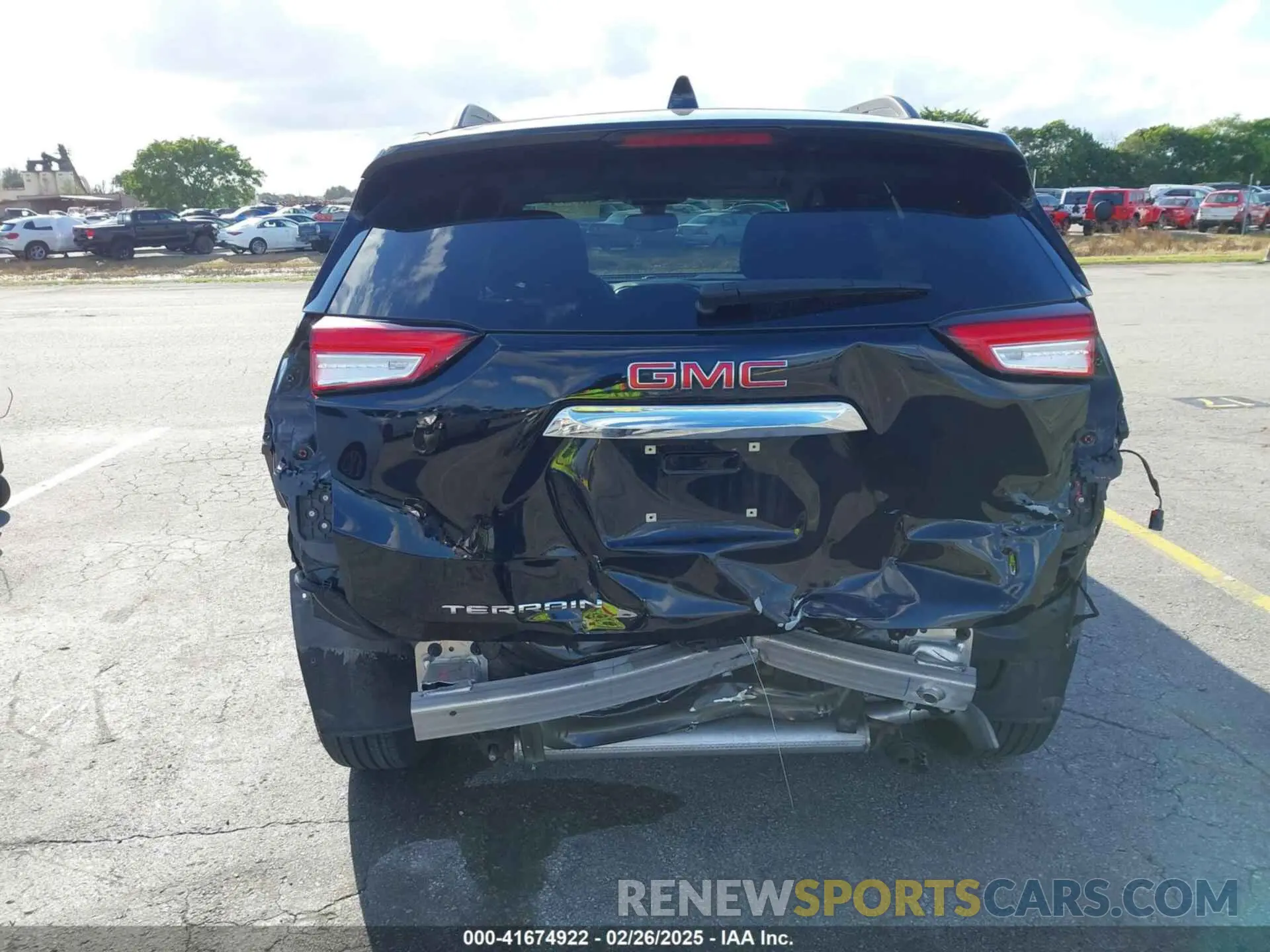 6 Photograph of a damaged car 3GKALMEV9NL123172 GMC TERRAIN 2022
