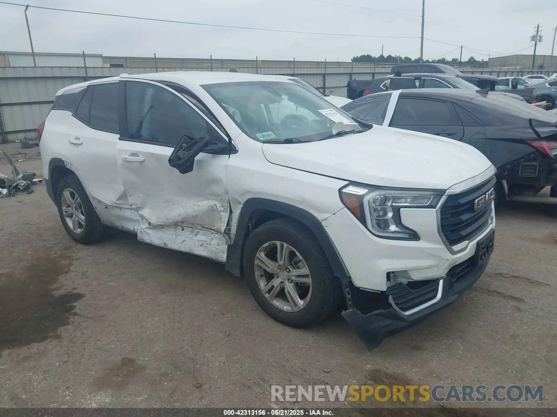 1 Фотография поврежденного автомобиля 3GKALMEV9NL145107 GMC TERRAIN 2022