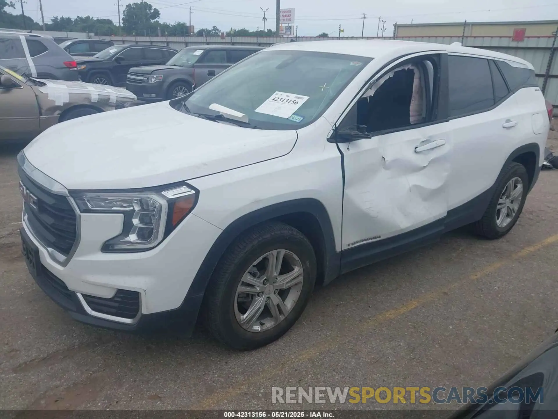2 Фотография поврежденного автомобиля 3GKALMEV9NL145107 GMC TERRAIN 2022