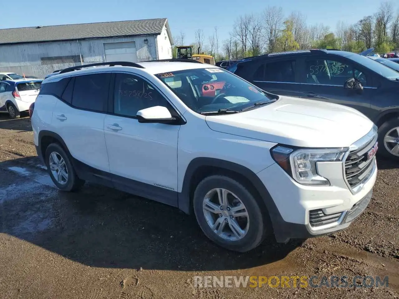 4 Фотография поврежденного автомобиля 3GKALMEV9NL296478 GMC TERRAIN 2022