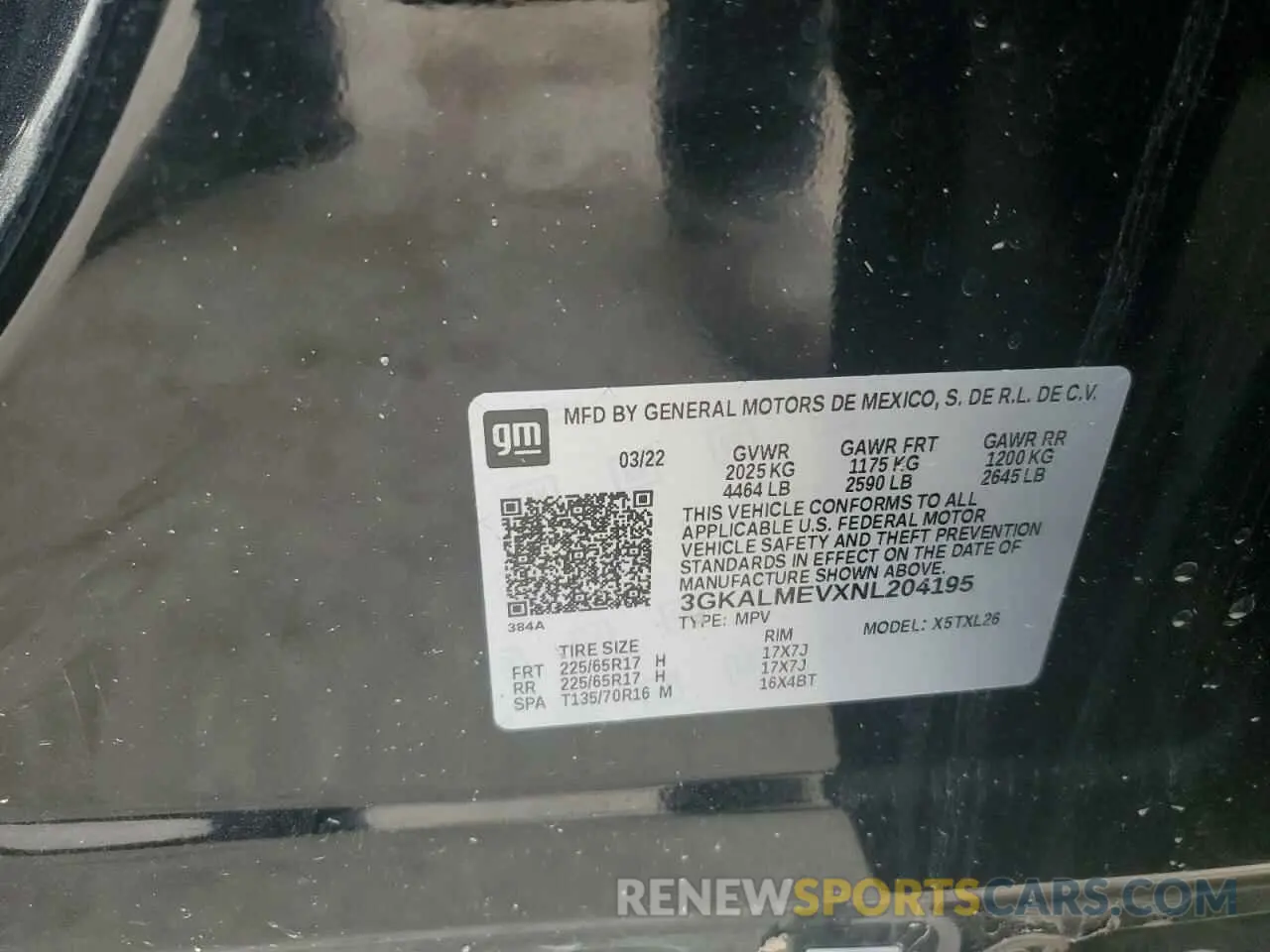 15 Фотография поврежденного автомобиля 3GKALMEVXNL204195 GMC TERRAIN 2022