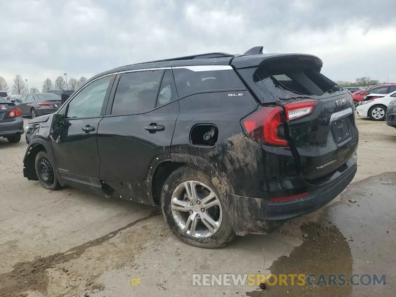 2 Фотография поврежденного автомобиля 3GKALMEVXNL204195 GMC TERRAIN 2022