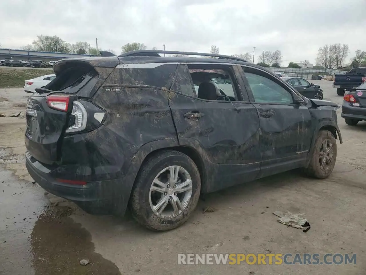 3 Фотография поврежденного автомобиля 3GKALMEVXNL204195 GMC TERRAIN 2022