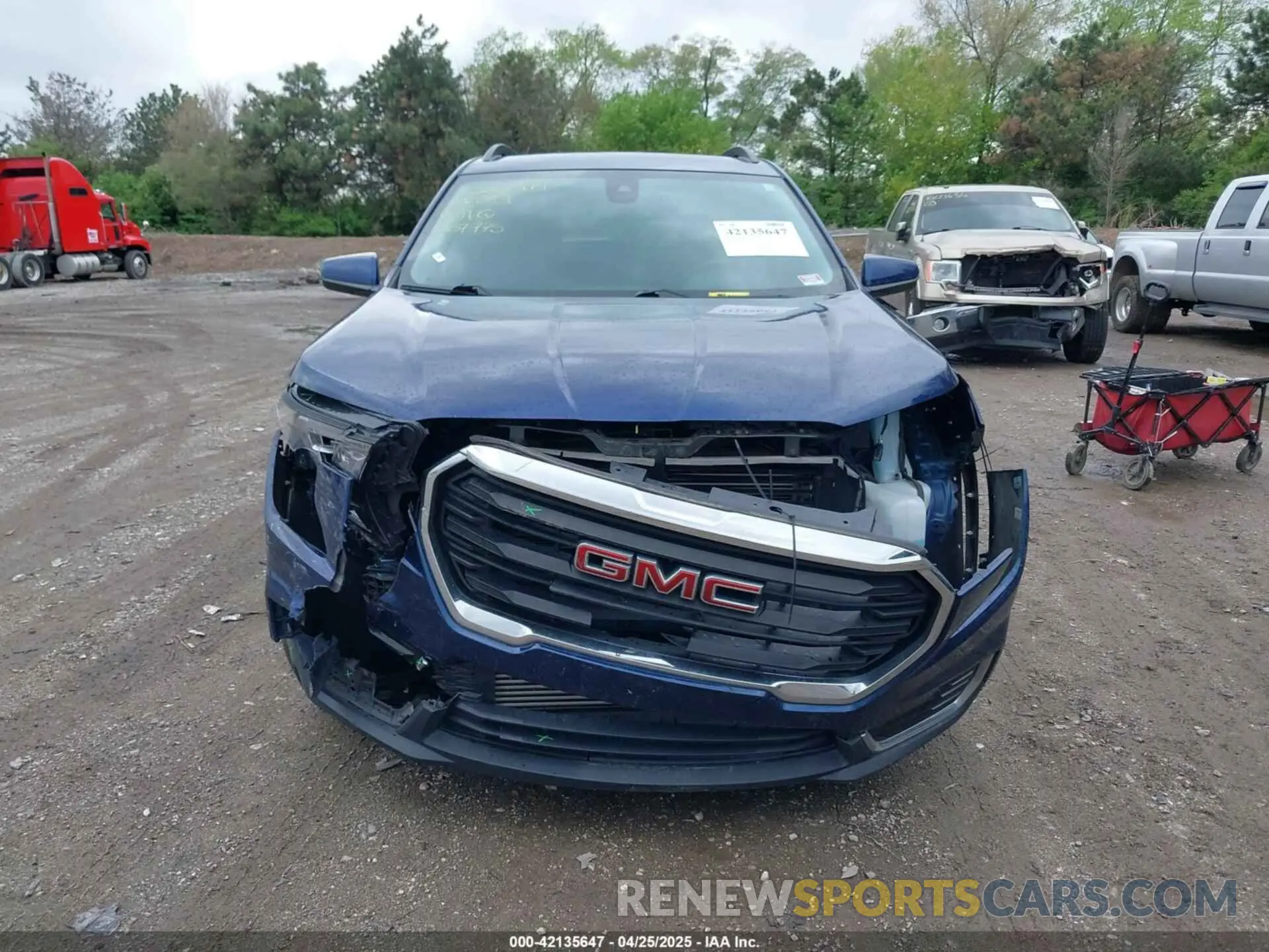 11 Photograph of a damaged car 3GKALMEVXNL207775 GMC TERRAIN 2022