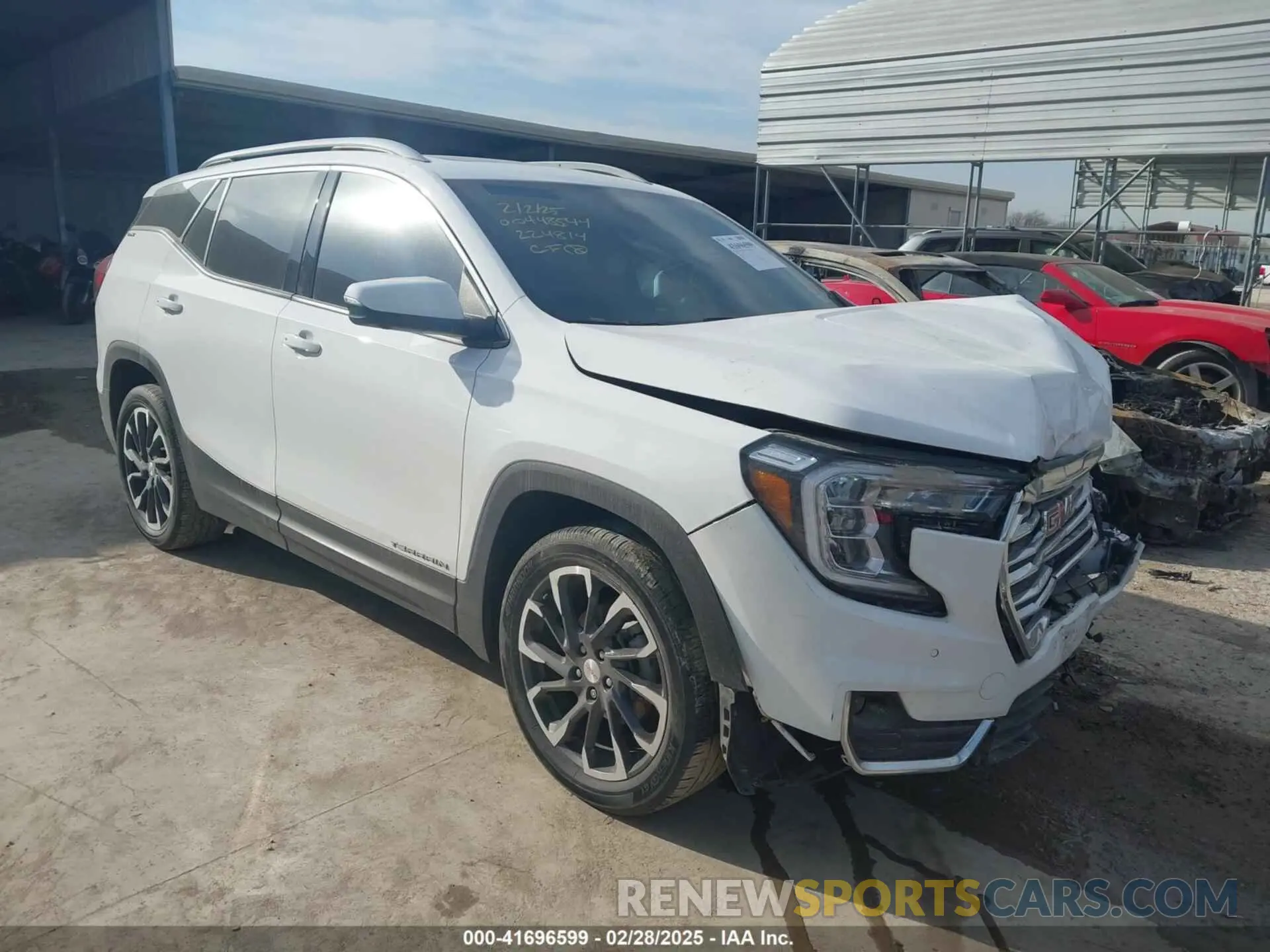 1 Фотография поврежденного автомобиля 3GKALPEV0NL224814 GMC TERRAIN 2022