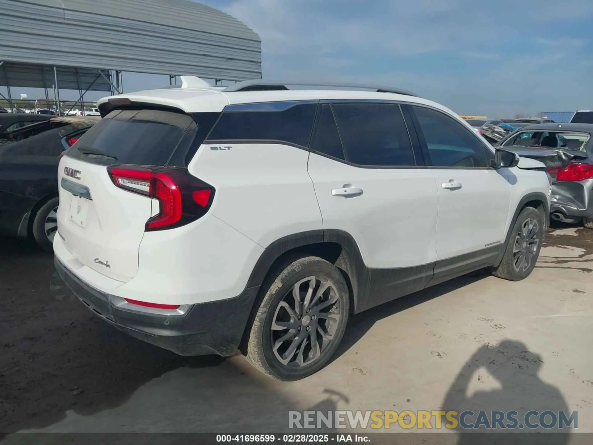 4 Фотография поврежденного автомобиля 3GKALPEV0NL224814 GMC TERRAIN 2022