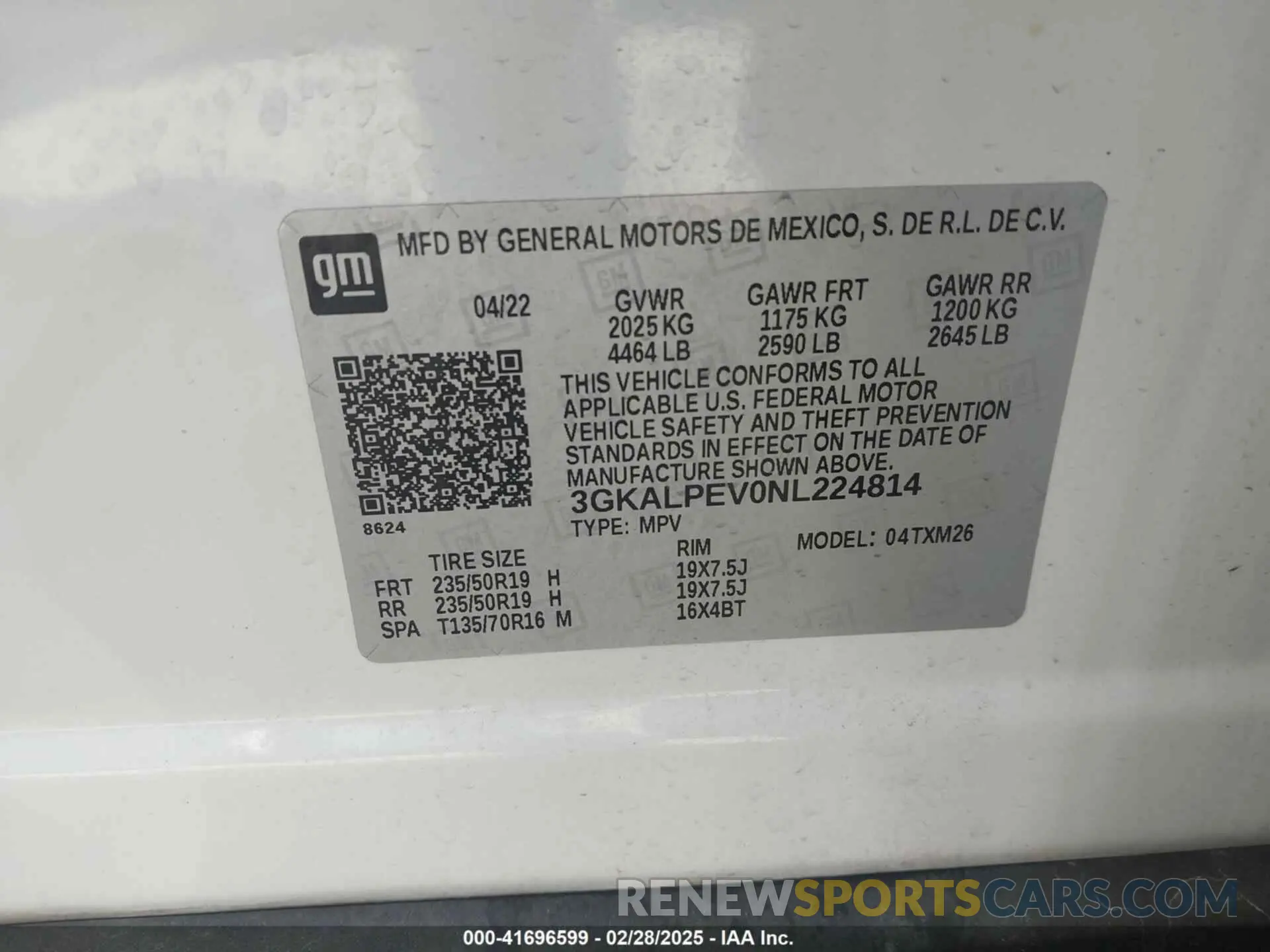 9 Фотография поврежденного автомобиля 3GKALPEV0NL224814 GMC TERRAIN 2022