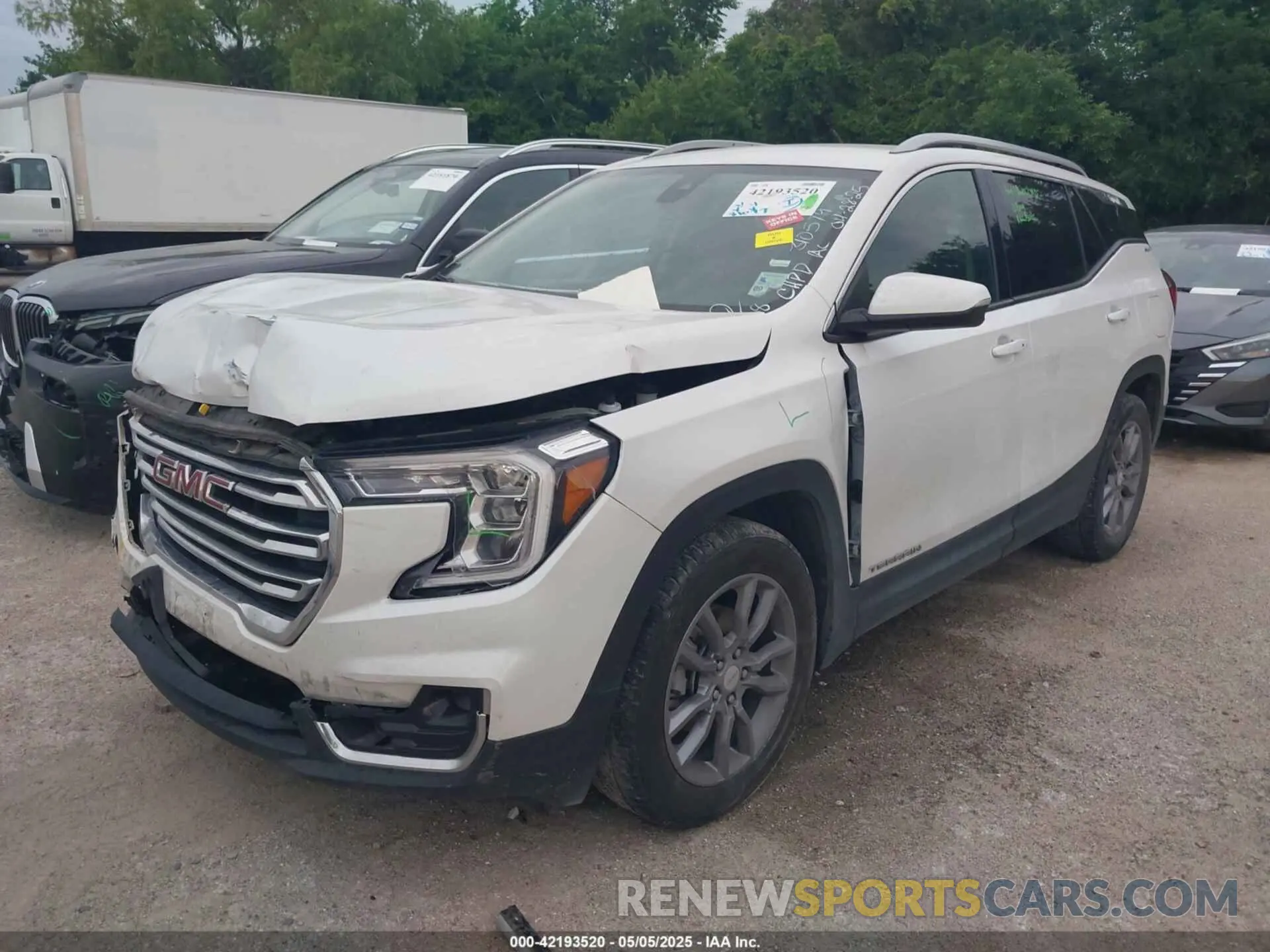 2 Фотография поврежденного автомобиля 3GKALPEV0NL312164 GMC TERRAIN 2022