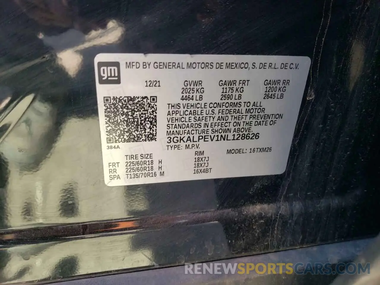 13 Фотография поврежденного автомобиля 3GKALPEV1NL128626 GMC TERRAIN 2022
