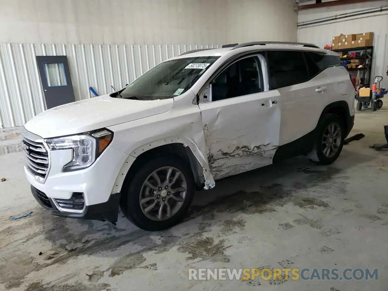 1 Photograph of a damaged car 3GKALPEV4NL102716 GMC TERRAIN 2022