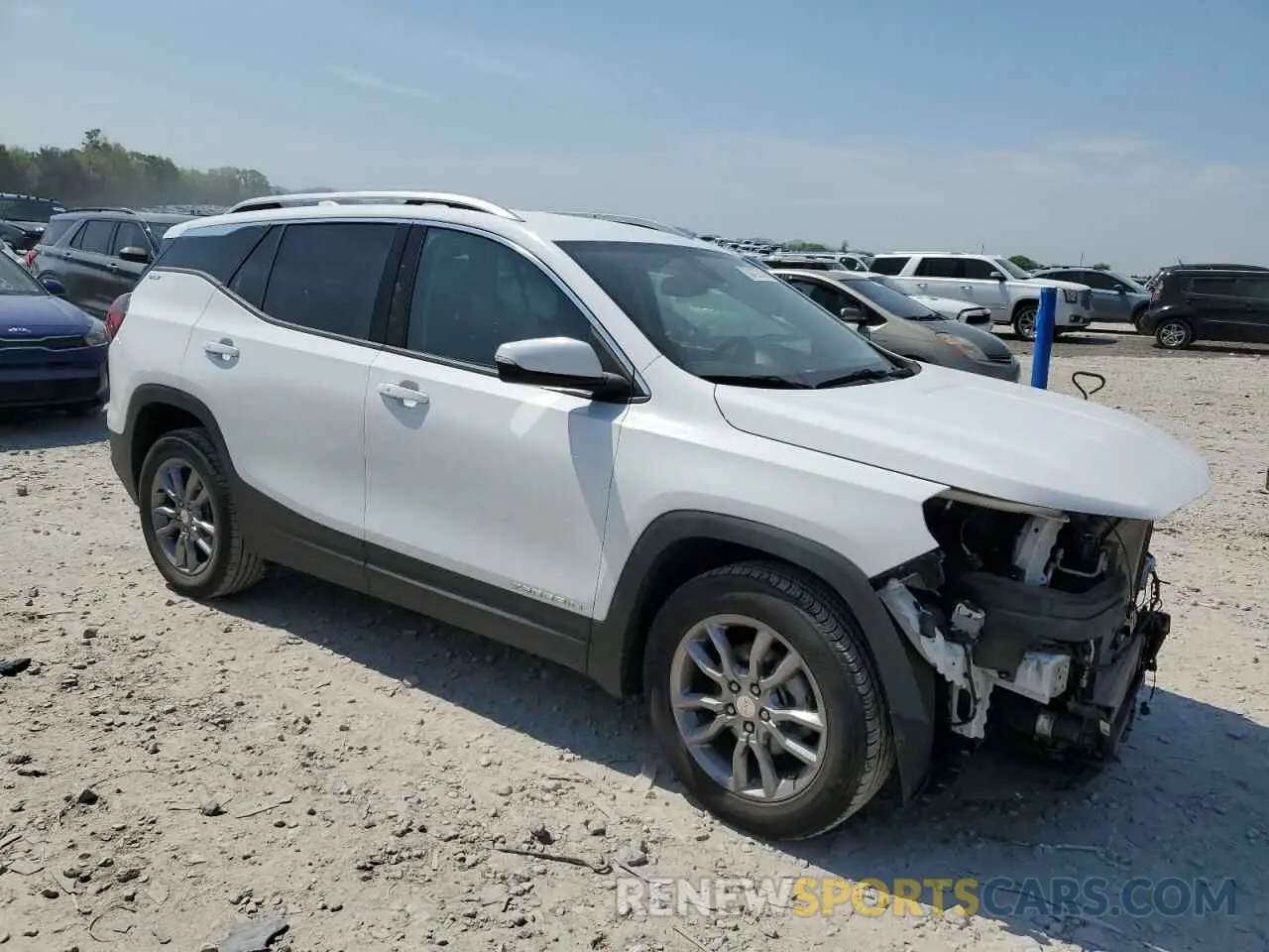 4 Фотография поврежденного автомобиля 3GKALPEV5NL183239 GMC TERRAIN 2022