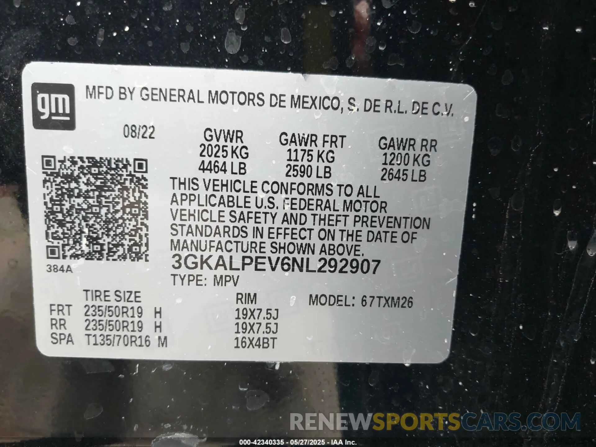 9 Фотография поврежденного автомобиля 3GKALPEV6NL292907 GMC TERRAIN 2022